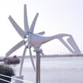 thumbnail image 3 of 1000W 8 Blades Free Energy Windmill 12V 24V Small Wind Turbine Generator For Home Farm Street Lamps Use Wind System ,Easy Installation, 3 of 6