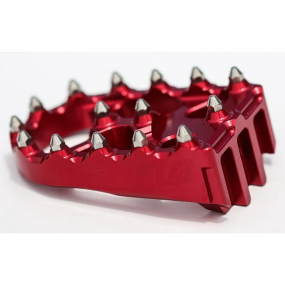 Flo Motorsports Replacement Pedals for Shift Lever and Brake Arm, Red