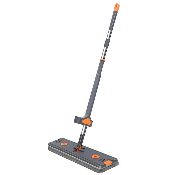Hand Washing Free Large New Styles Flat Mop Dry & Wet Microfiber Mop with Self Wringers for Home