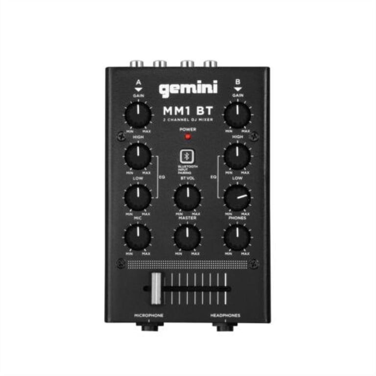 Free Shipping! Gemini Sound MM1BT Pro Audio Equip 2 Channel