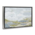 thumbnail image 2 of Stupell Industries Traditional Blue Floral Meadow Gray Floating Frame Canvas Art, 25 x 17, by Patricia Pinto, 2 of 8