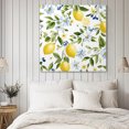 thumbnail image 4 of Lemon Eucalyptus Wall Art Painting on Canvas, Farm Country Leaf Plant Floral Fruit Canvas Art Home Prints Wall Art Framed Modern Artwork for Living Room Bedroom Wall Decor 16x16in, 4 of 9