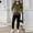 c01Green, variant on LNWUY Men's Casual Loose Sport Polka Dot Printed Pocket Zipper Drawstring Long Pants Long Sleeve Hooded Sweatshirt Set Gray M