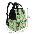 thumbnail image 2 of Fuzoiu St. Patrick's day Print Diaper Bag Backpack,Baby Essentials Travel Tote,Multi function Waterproof Diaper Bag, Travel Essentials Baby Bag - Unisex, 2 of 6