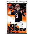 thumbnail image 3 of NFL Cincinnati Bengals - Joe Burrow 22 Wall Poster with Magnetic Frame, 22.375" x 34", 3 of 6