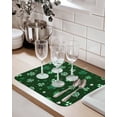 thumbnail image 5 of St. Patricks Day Shamrock Spring Green Dish Drying Mat for Kitchen Counter Absorbent Microfiber Quick Dry Pad Non Slip Drainer Mats 18x24 Inch, 2 Pack, 5 of 6