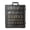 Black_Large_B, variant on Miniature Carrying Case, Miniature Storage Case with 5 Trays, Aluminum Alloy Frame, Display and Transport Action Figure Display Case for Collectibles Miniatures, Best Gifts for Men