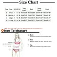 thumbnail image 3 of Babysbule Fashion Swimsuits for Women Fashion Women's Split Casual Cute Backless Split Beach Bikinis Set Swimsuit, 3 of 6