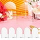 thumbnail image 5 of Paquete de 5 números de mesa de boda de acrílico con soportes, letreros de acrílico transparente en blanco Soporte de números de mesa para recepción Yuyangstore Tarjetas de lugar de acrílico transparente, 5 of 8