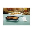 thumbnail image 2 of Pactiv Corp. NC8168B Newspring VERSAtainer 5 x 7.25 x 1.5 16 oz Plastic Microwavable Containers - Black/Clear (150/Carton), 2 of 6