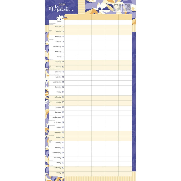 Great Big Family Planner | 2024 12x24 great-big-family-planner-2024-12x24-hanging-wall-calendar-stargifts-walmart-com