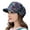Blue, variant on dianhelloya Warm hat Short Brim Warm Foldable Earflap Women Cap Ethnic Style Floral Print Autumn Winter Hat Daily Clothing Rose Red