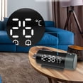 thumbnail image 4 of Toystoory Reloj con proyector Pantalla grande Tiempo fácil de leer para el hogar Reloj despertador de proyección digital Decoración del hogar, 4 of 6