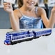 thumbnail image 1 of Juguete de simulación 1:87 modelo de tren con sonido coleccionables pieza de exhibición tren de juguete modelo de tren ferroviario para niños adultos Azul, 1 of 10