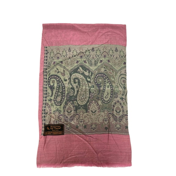 Hot Pink Paaldar Scarf For Women Exquisite Unique Winter Collection Lightweight Soft Scarf Shawl Wrap.