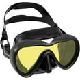 thumbnail image 3 of Cressi A1 Anti-Fog Mask - Black/Graphite - Clear Lens, 3 of 7