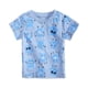 thumbnail image 1 of Camiseta básica First Impressions Monster para niños azul 9 meses, 1 of 1