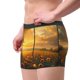 thumbnail image 2 of Balery Sunflower Sunset Rainfall Calzoncillos bóxer para hombre, ropa interior de algodón suave y transpirable con cinturilla de nailon-XX-Large, 2 of 5