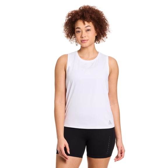 Reebok Women's On the Run Cropped Tank Top, Sizes XS-XXXL