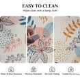 thumbnail image 5 of Oval Tablecloth 52 x 70 Inch, Boho Orange Tablecloth for Oval Table, Fabric Wrinkle Free Washable Waterproof Fall Leaf Tablecloth Oval Table Cloth for Dining Room Table, 5 of 5