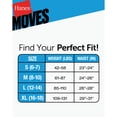 thumbnail image 4 of Hanes Moves Boys' Breathable Boxer Brief Underwear, X-Temp, Assorted Prints & Solids, 5-Pack S, 4 of 6
