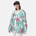 thumbnail image 3 of Lsque Flamingo UPF 50+ Lightweight Sun Protection Men's Women's Long Sleeve Shirt, Hoodie Performance -Medium, 3 of 9