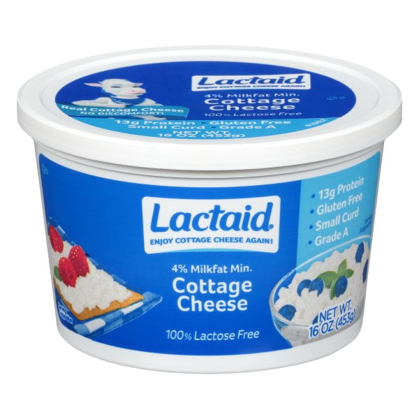 Lactaid 4 Milkfat Cottage Cheese, 16.0 OZ