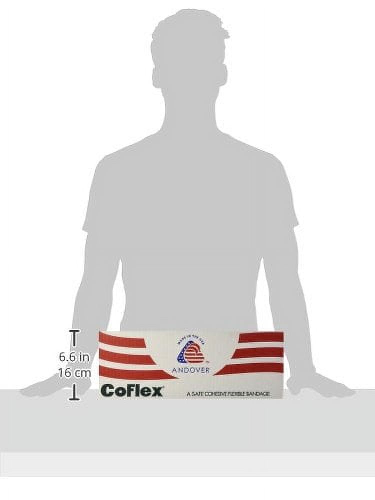 Andover Coflex Self Adherent Elastic Wrap 3'' Color variety pack, 24/box