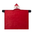 thumbnail image 2 of Your Zone Hooded Throw, Santa, 40x50, 2 of 5