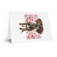 thumbnail image 2 of DistinctInk Greeting Card / Note Card - Valentine's Day Plott Hound - PACK of 1, 2 of 7