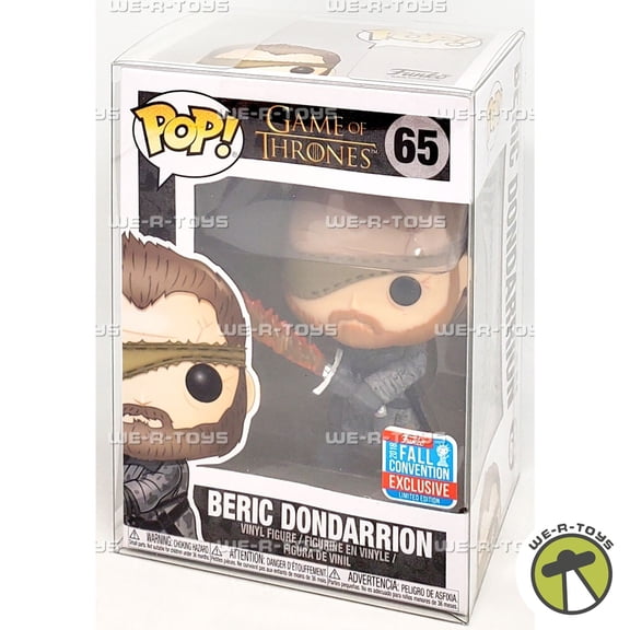 Funko POP Television Game of Thrones Beric Dondarrion with Flame Sword 65 Figure