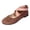 Gray, variant on Mary Jane Flats For Women Corduroy Fabric Crisscross Stretch Elastic Instep Strap Round Toe Slip On Flat Shoe Footwear