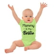 thumbnail image 3 of Mommy is my Bestie Mothers Day BFF Bodysuit Jumper Girls Infant Baby Brisco Brands NB, 3 of 6