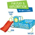 thumbnail image 2 of Eezy Peezy TM300- Playset with 50 Balls, Red/Yellow/Blue, 2 of 5