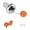 Orange, variant on Boat Gas Tank Cover Gas Caps For Cars Ship Fuel Flow Security Systems Stainless Steel Vented Locking Fuel Tank