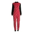 thumbnail image 3 of Disney Women's and Women's Plus Minnie Mouse Hooded Union Suit, 3 of 7