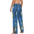 thumbnail image 5 of Colorful Cute Dinosaurs Men's Pajama Pants Lightweight Sleepwear Bottom Lounge Pants, 5 of 6