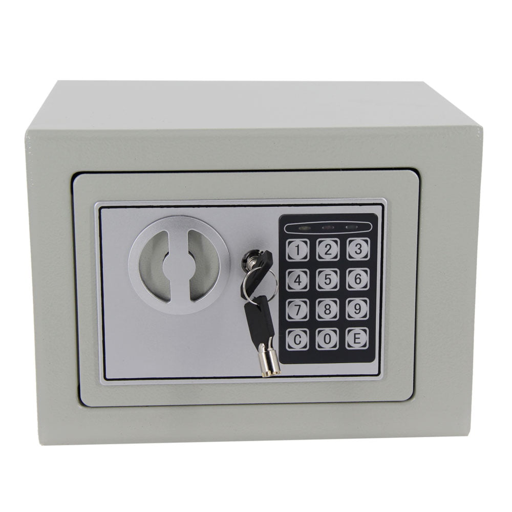 Zimtown Digital Small Safe Steel Electronic Safe Deposit Box with Lock