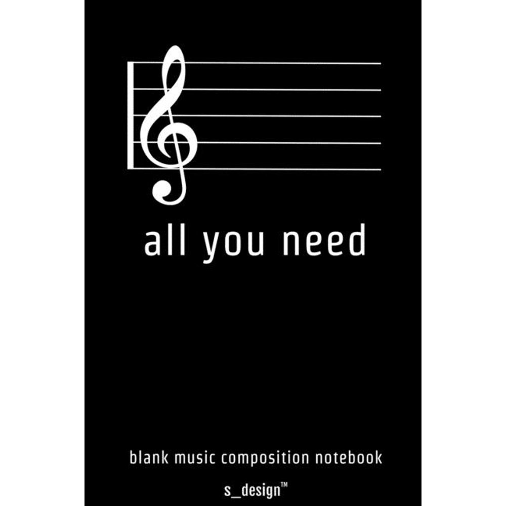Musik Notizbuch zum Song-Schreiben / Song-Writing, Songtexten