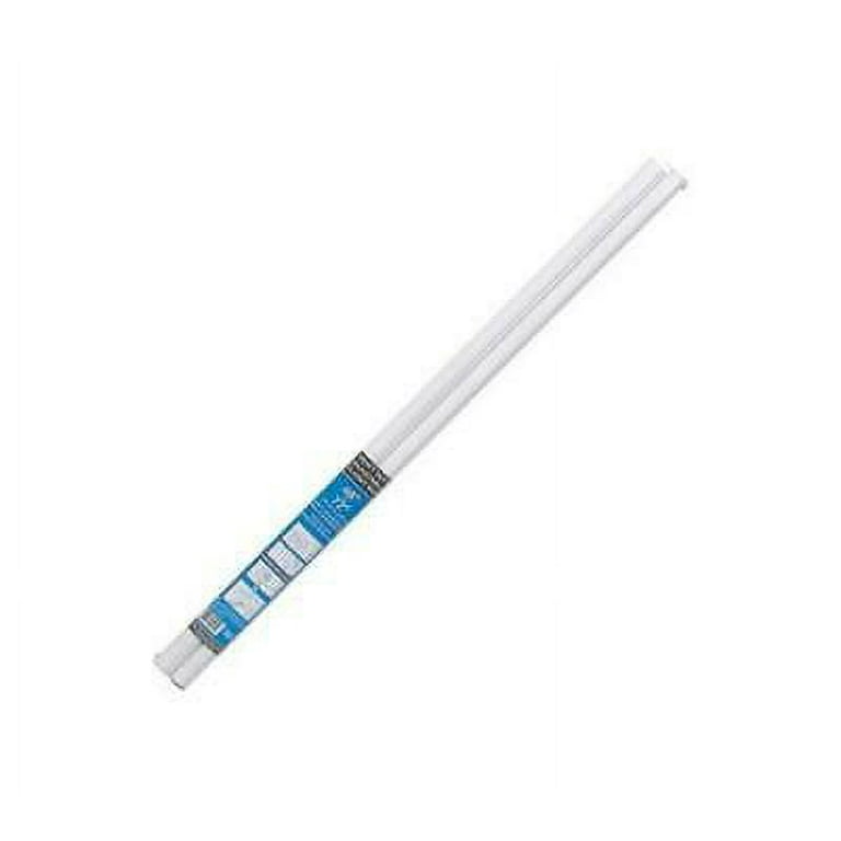 John Sterling Pro 48 in. L X 1-1/4 in. D Adjustable White Steel Closet Rod John Sterling Pro 48 in. L X 1-1/4 in. D Adjustable White Steel Closet Rod