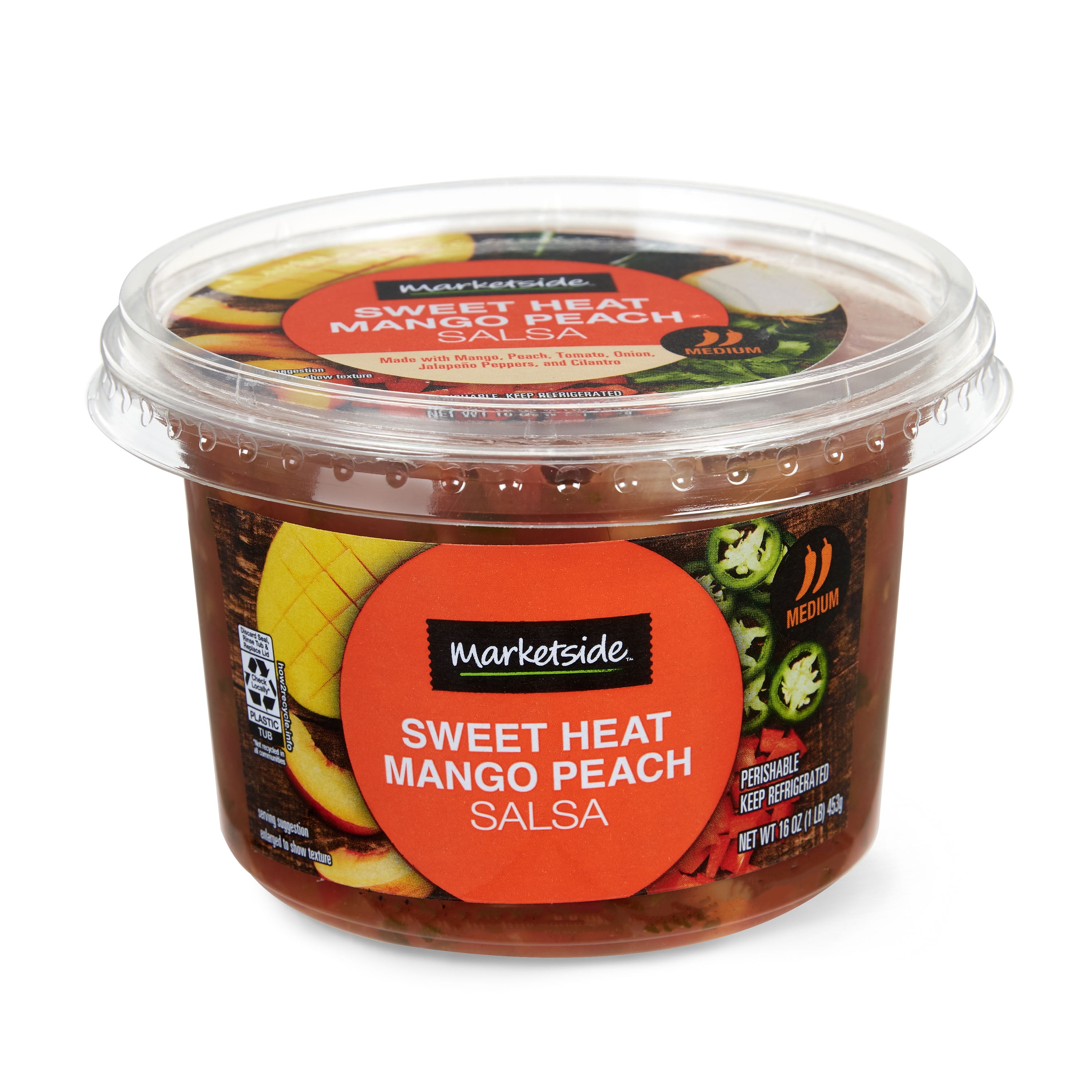 Marketside Sweet Heat Mango Peach Salsa, 16 Oz