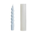 thumbnail image 3 of Techinal 3D Twist Rod Shape Silicone Mold for Plaster Candle Making Baking Chocolate Cake Dessert Pastry Mousse Mould, 3 of 10