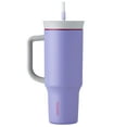 thumbnail image 1 of Vaso de viaje Owala de acero inoxidable, 1,2 L, morado claro, 40 oz, 1 of 5