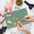 thumbnail image 5 of Cattle Cutting Board, Pattern with Domestic Animals Sketchy Silhouettes Farming Themed Print, Decorative Tempered Glass Cutting and Serving Board, in 3 Sizes, by Ambesonne, 5 of 5