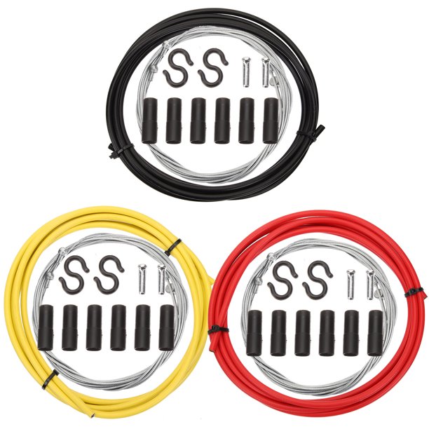 3 Sets of Mountain Bike Brake Strings Bike Brake Front Back Brake Wires
