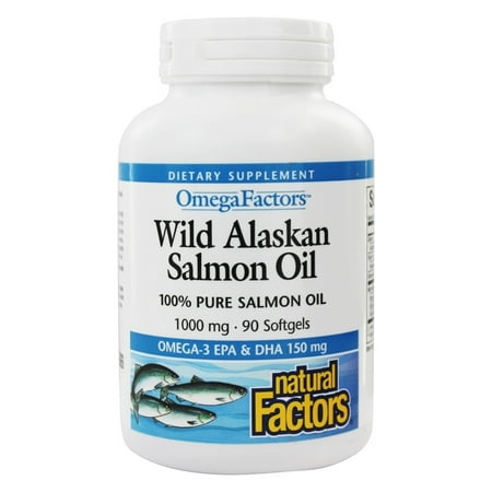 Natural Factors Wild Alaskan Salmon Oil Mg Softgels Natural Factors Wild Alaskan Salmon Oil Mg Softgels