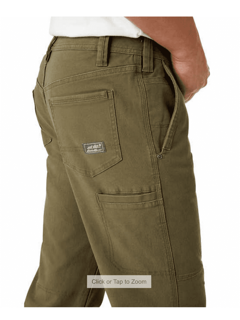 Eddie Bauer Men's Relaxed Fit Utility Pants (Slate Gray 40W X 30W