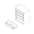 thumbnail image 2 of South Shore Savannah 4 Drawer Chest, 2 of 6