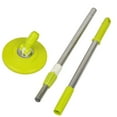thumbnail image 2 of harmtty 1 Set Mop Rod Hangable Built-in Spiral Shaft Easy to Install Spin Mop Pole Handle Replacement Accessories,Green, 2 of 8