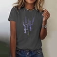 thumbnail image 2 of Ruyang Women's Summer Floral Print T Shirt Cute Flower Graphic Loose Tees Crew Neck Short Sleeve Casual Tops Fashion Casual Blouse, 2 of 4